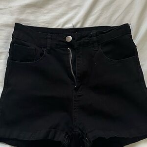 Classic Black Women's Shorts